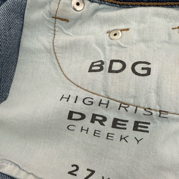 Agolde top & bdg jean shorts set - Picture 5 of 12